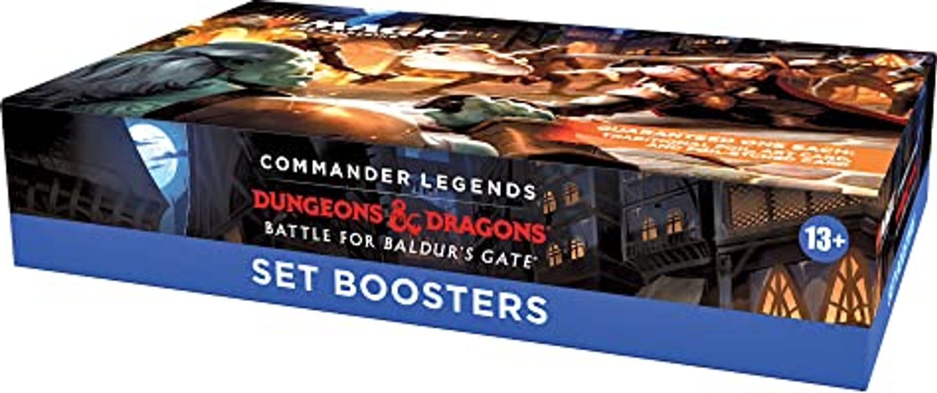 Magic The Gathering The Gathering Commander Legends: Schlacht um Baldur’s Gate Set-Booster-Display, 18 Booster (Deutsche Version), D10241000, Multi box