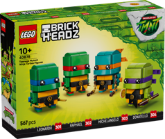 LEGO® BrickHeadz™ Teenage Mutant Ninja Turtles Figuren