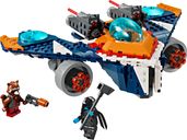 LEGO® Marvel Rocket's Warbird vs. Ronan components