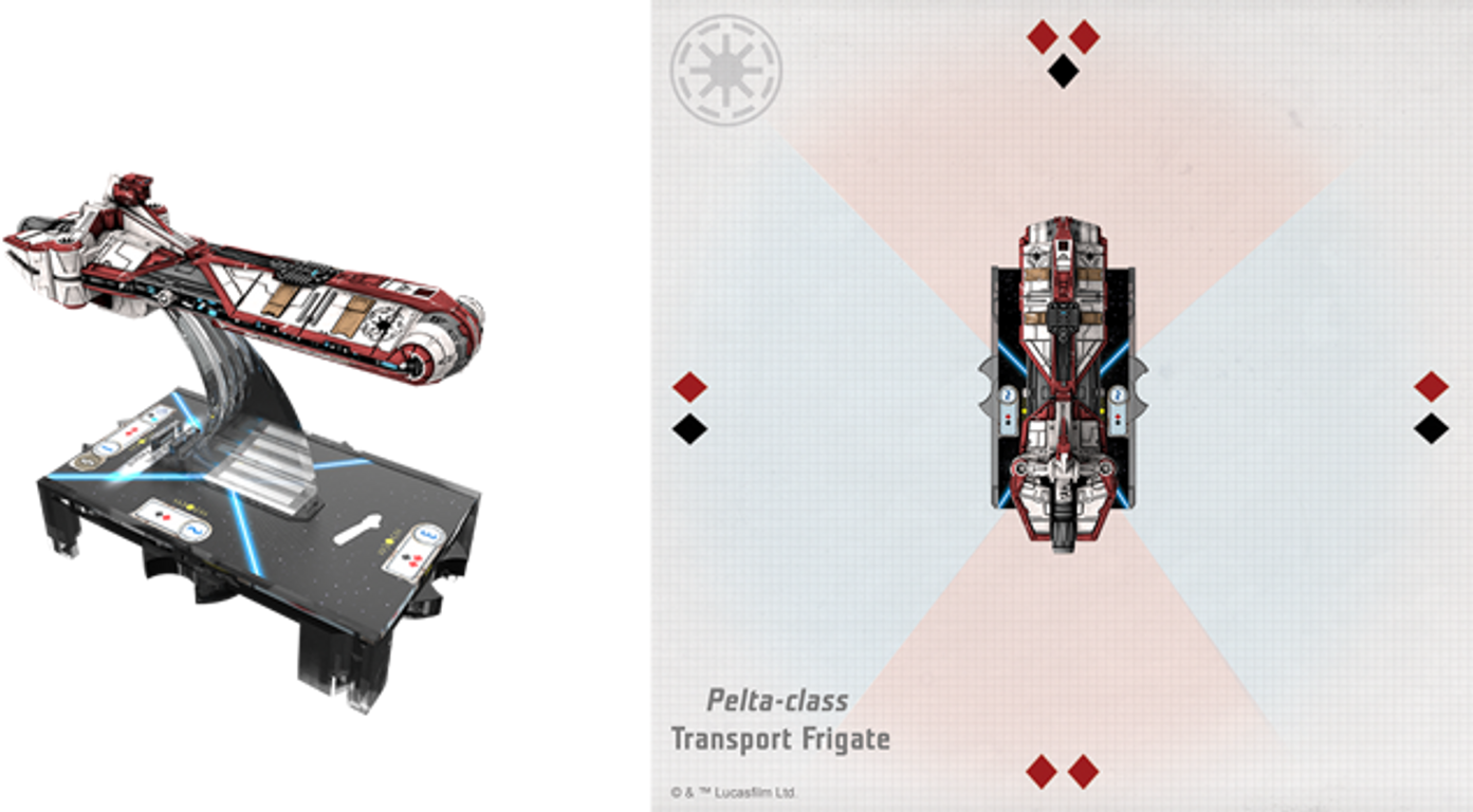 The best prices today for Star Wars Armada Pelta class Frigate