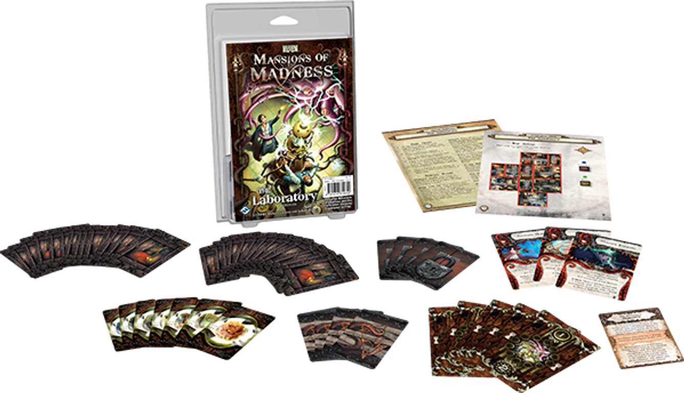 Mansions of Madness The Laboratory componenten