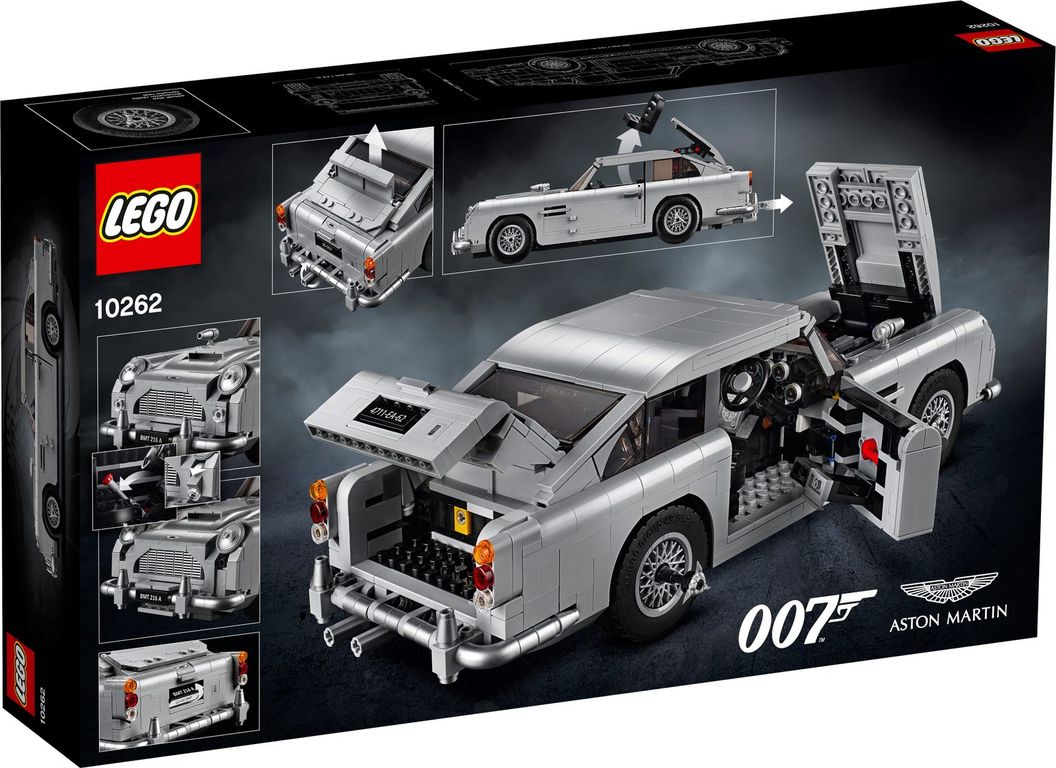 LEGO® Icons James Bond™ Aston Martin DB5 rückseite der box