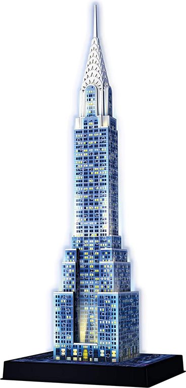 3D Puzzle mit Led - Chrysler Building komponenten