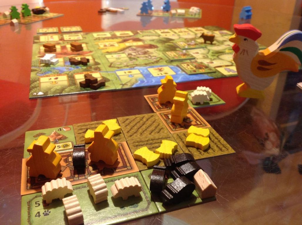 Agricola: Familienspiel spielablauf