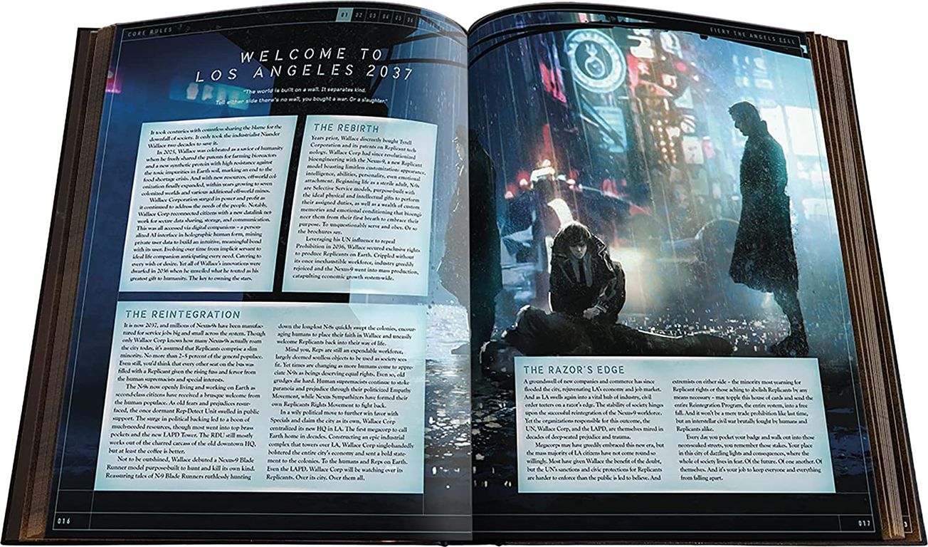 Blade Runner: The Roleplaying Game handleiding