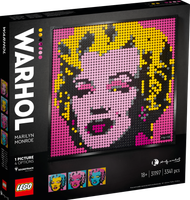 LEGO® Art Andy Warhol's Marilyn Monroe