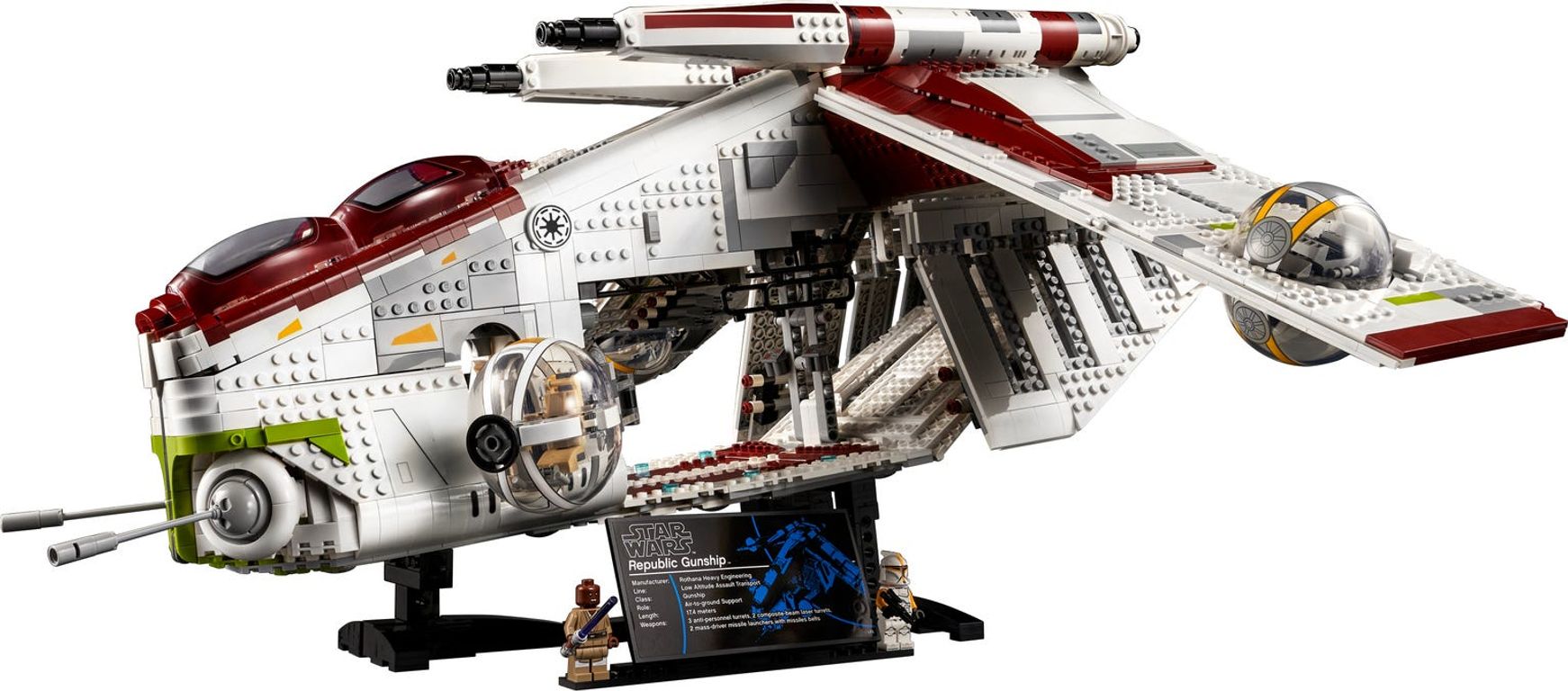 LEGO® Star Wars Cañonera de la República partes