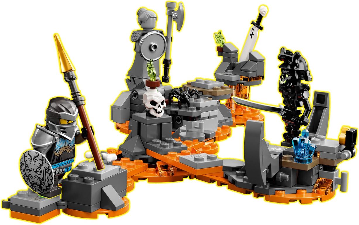 LEGO® Ninjago Skull Sorcerer's Dragon minifigures