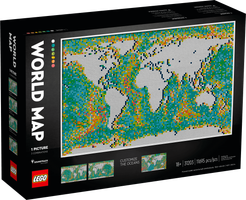 LEGO® Art World Map