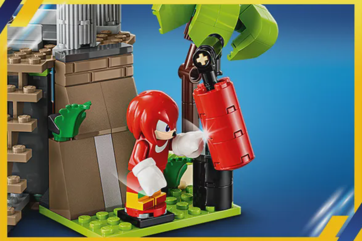 LEGO® Sonic The Hedgehog Knuckles and the Master Emerald Shrine