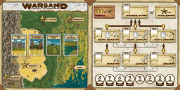 Warband: Against the Darkness game board