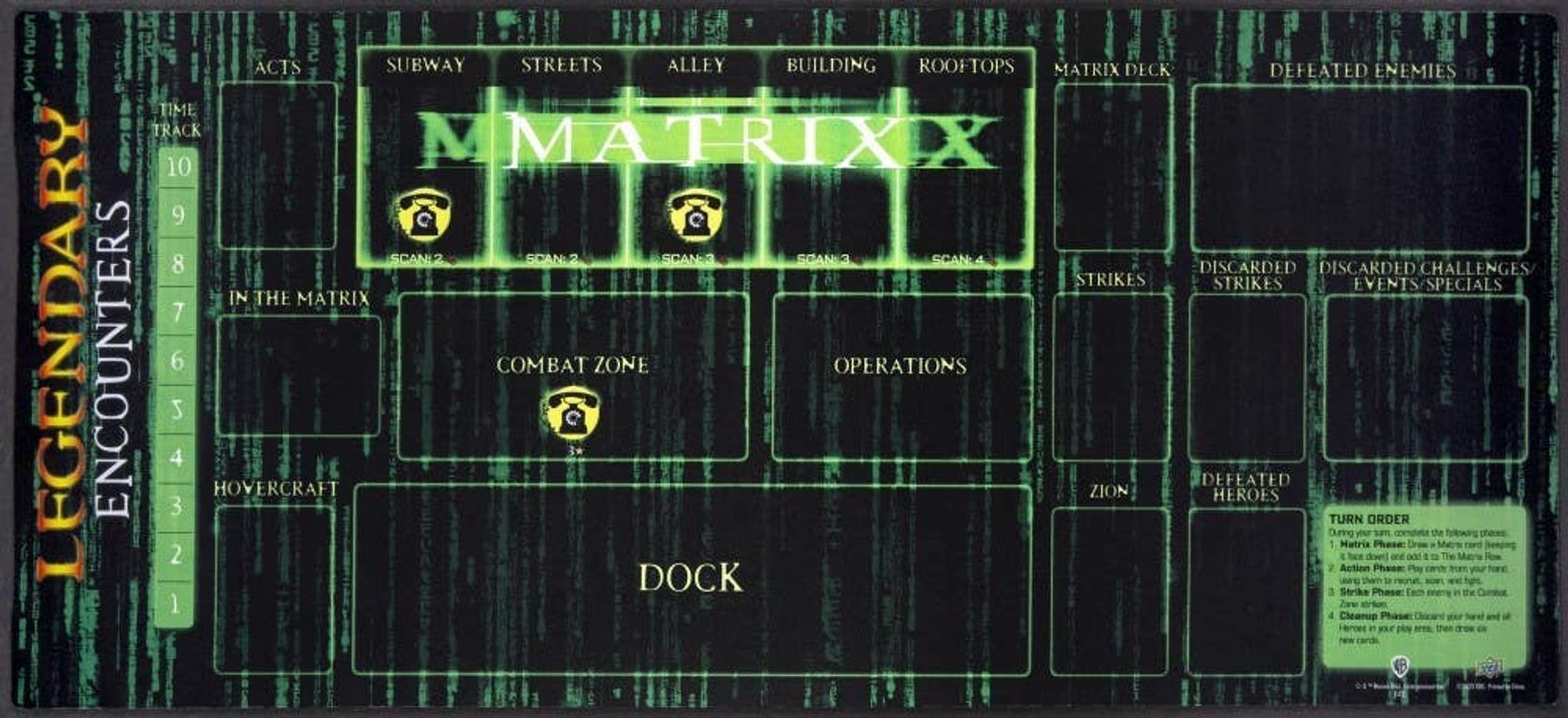 Legendary Encounters: The Matrix spielbrett