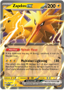 Pokémon TCG: Scarlet & Violet - 151 Zapdos ex Collection card