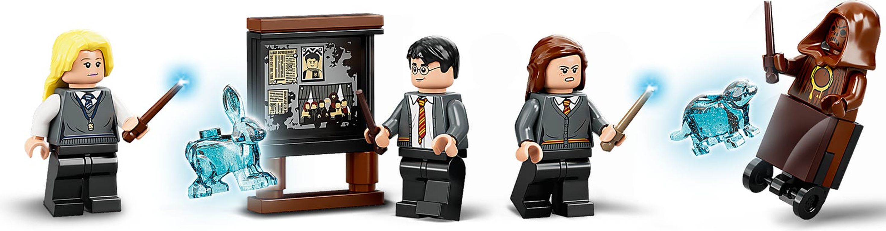 LEGO® Harry Potter™ Sala de los Menesteres de Hogwarts™ partes