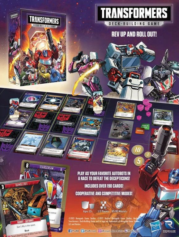 Transformers Deck-Building Game