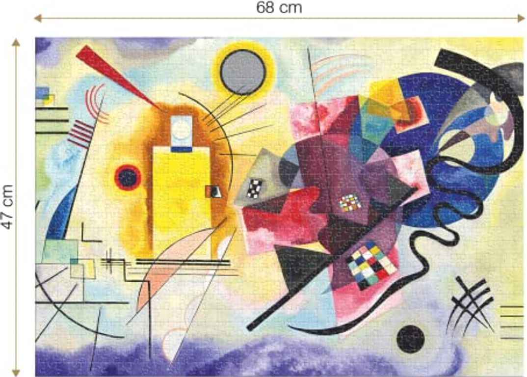 Kandinsky Vassily: Gelb-Rot-Blau