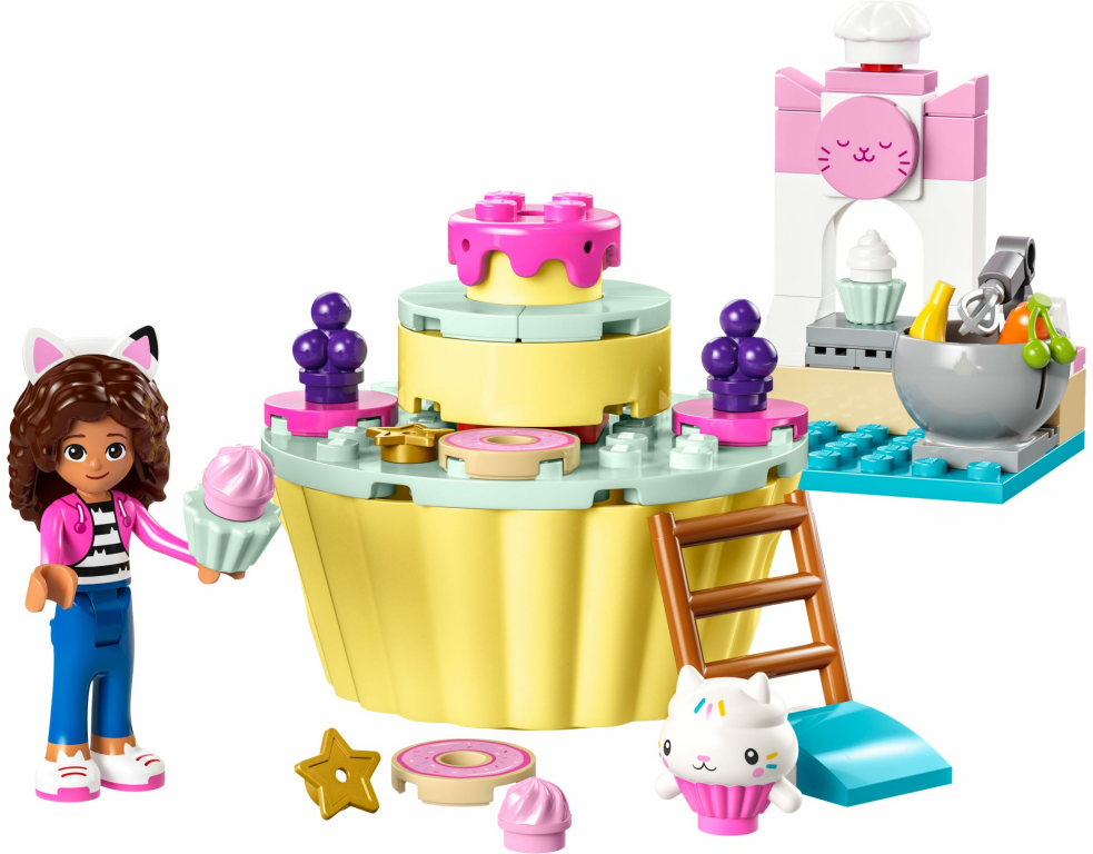 LEGO® Gabby's Dollhouse Cakey's creaties componenten