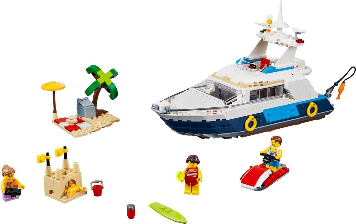 LEGO® Creator Cruise avonturen componenten