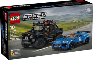 LEGO® Speed Champions Jaguar Project 7 & Land Rover Defender