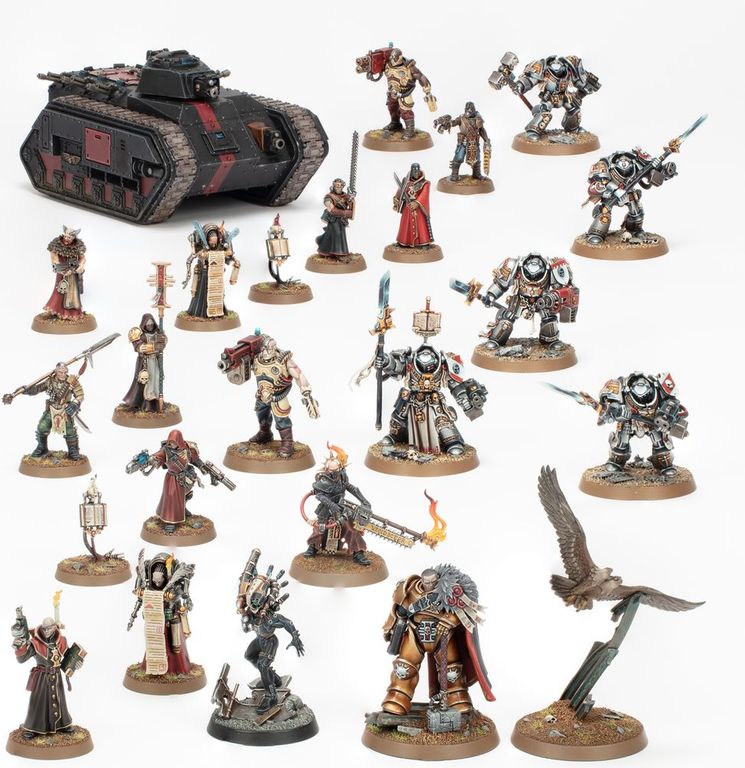 Warhammer 40,000: Imperial agents Battleforce - Ordo Malleus miniatures