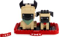LEGO® BrickHeadz™ Pastor Alemán partes