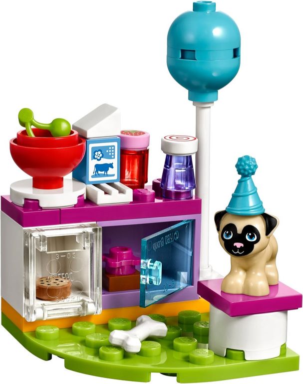 LEGO® Friends Le goûter du chiot composants