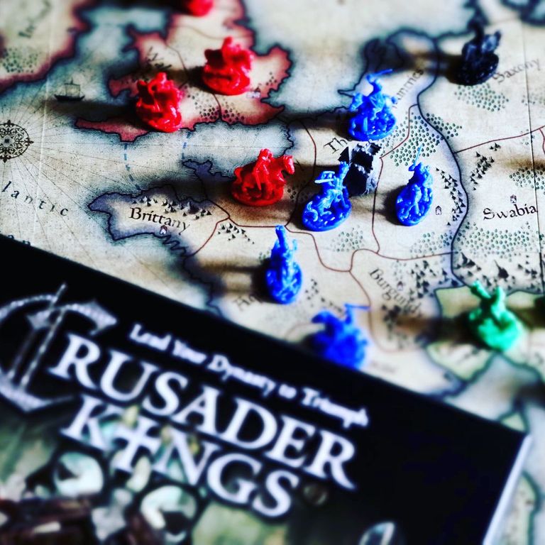 Crusader Kings: The Boardgame componenti