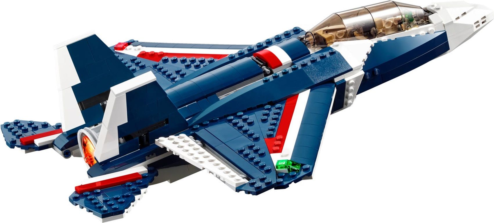 LEGO® Creator Blauer Power Jet rückseite