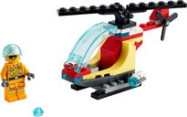 LEGO® City Fire Helicopter components