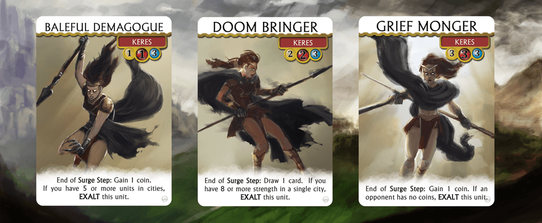 Omen: Edge of the Aegean cards