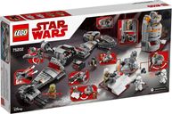 LEGO® Star Wars Defense of Crait™ back of the box