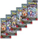 Pokémon TCG: Scarlet & Violet-Stellar Crown Booster Bundle (6 Packs) cards