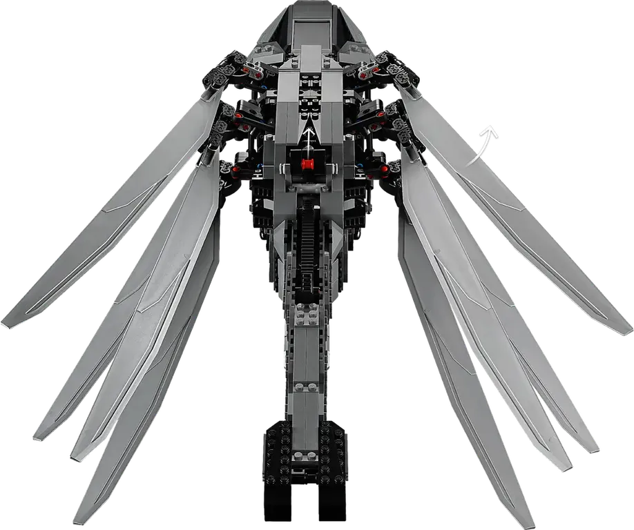 LEGO® Icons Ornitottero reale Dune Atreides componenti