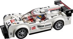 LEGO® Speed Champions Porsche 919 Hybrid and 917K Pit Lane componenti