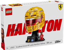 LEGO® Editions Scuderia Ferrari HP Lewis Hamilton Helmet