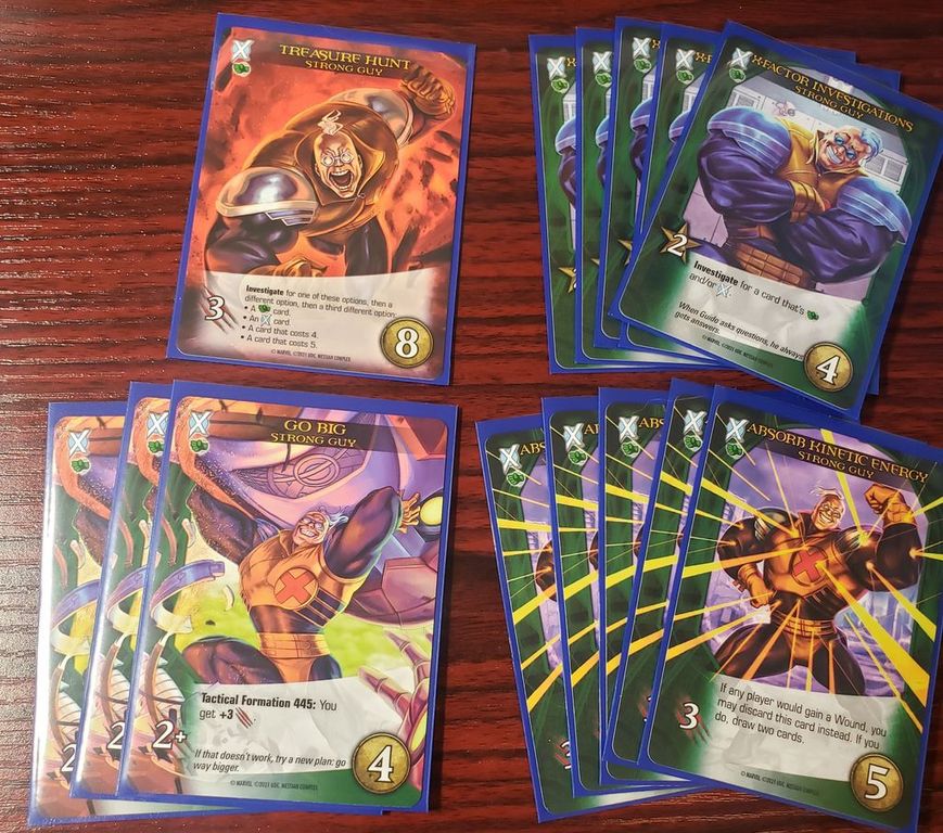 Legendary: A Marvel Deck Building Game – Messiah Complex cards