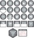 Dungeons & Dragons - Fighter Token Set komponenten