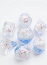 Polar Bear RPG Dice Set componenten