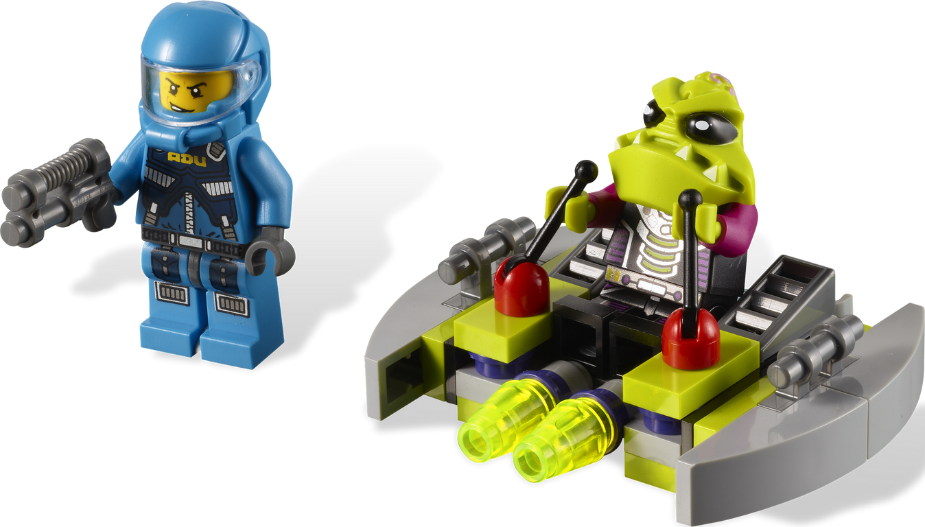 LEGO® Alien Conquest Le tireur d'élite alien composants