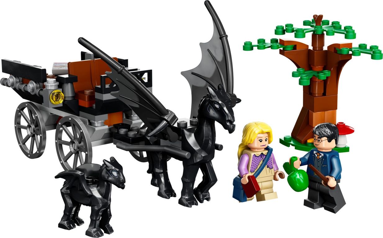 LEGO® Harry Potter™ La diligence et les sombrals de Poudlard composants