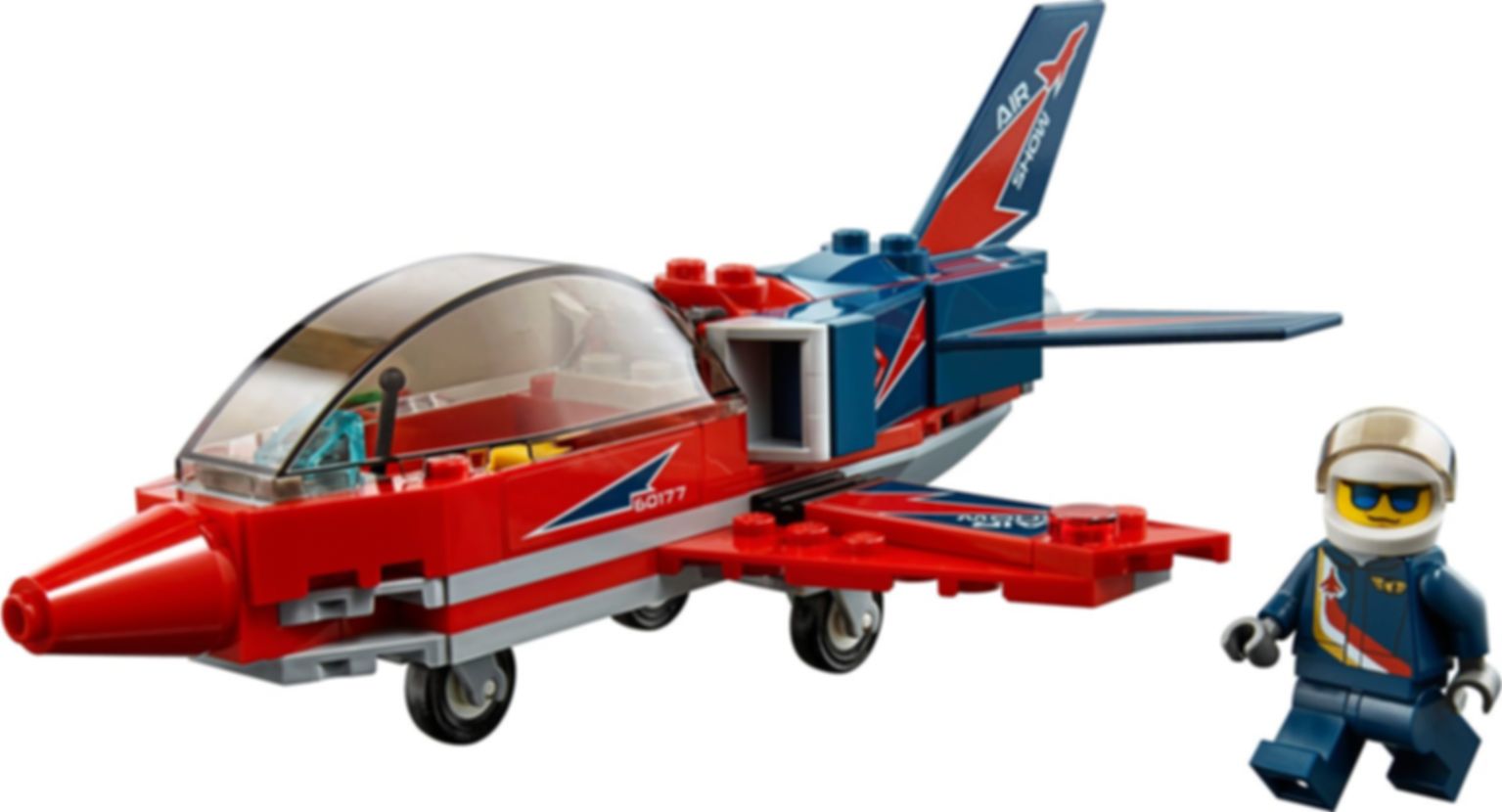 LEGO® City Airshow Jet components
