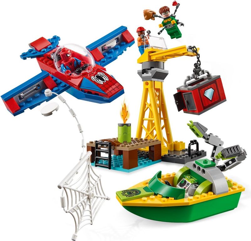 LEGO® Marvel Spider-Man: Robo de Diamantes de Doc Ock jugabilidad