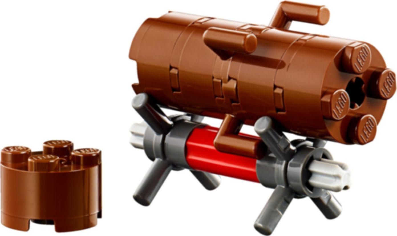 LEGO® City Forsttraktor komponenten
