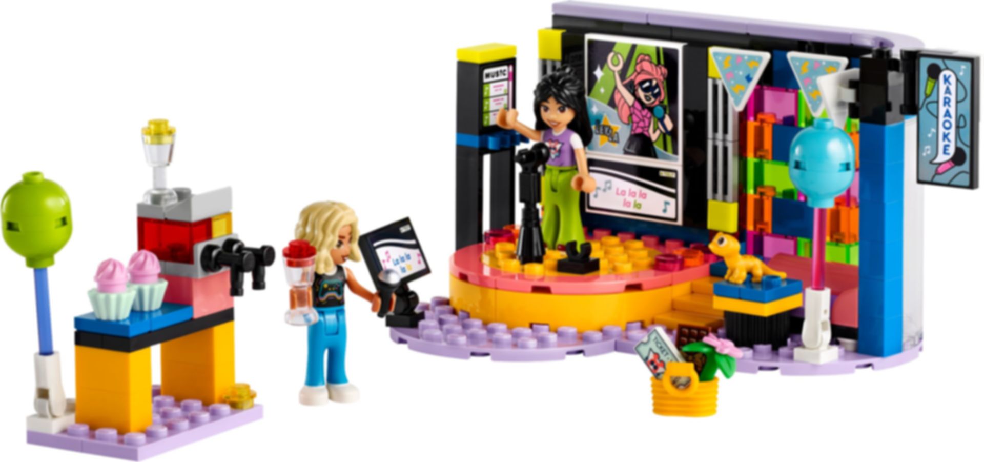 LEGO® Friends Fiesta Musical de Karaoke partes