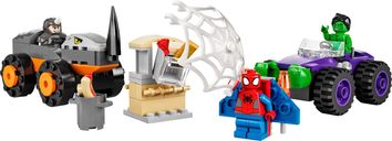 LEGO® Marvel Camiones de Combate de Hulk y Rino partes