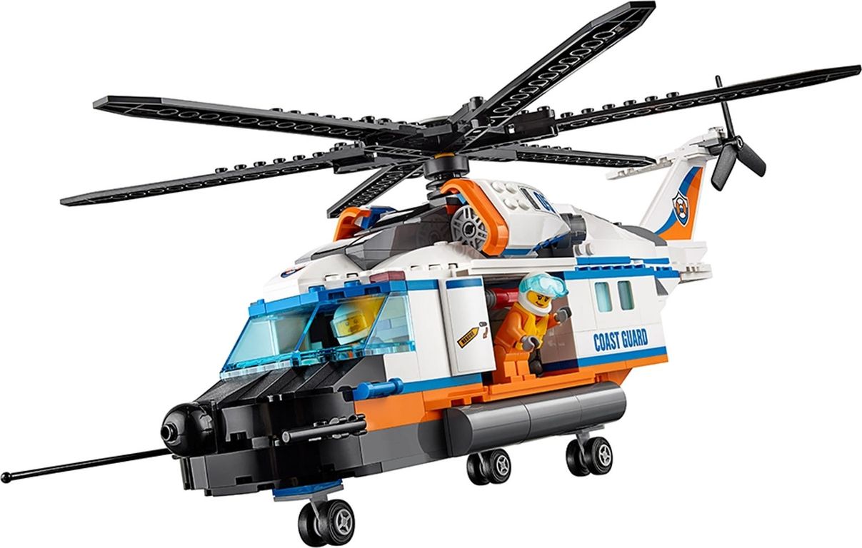 LEGO® City Heavy-duty Rescue Helicopter components