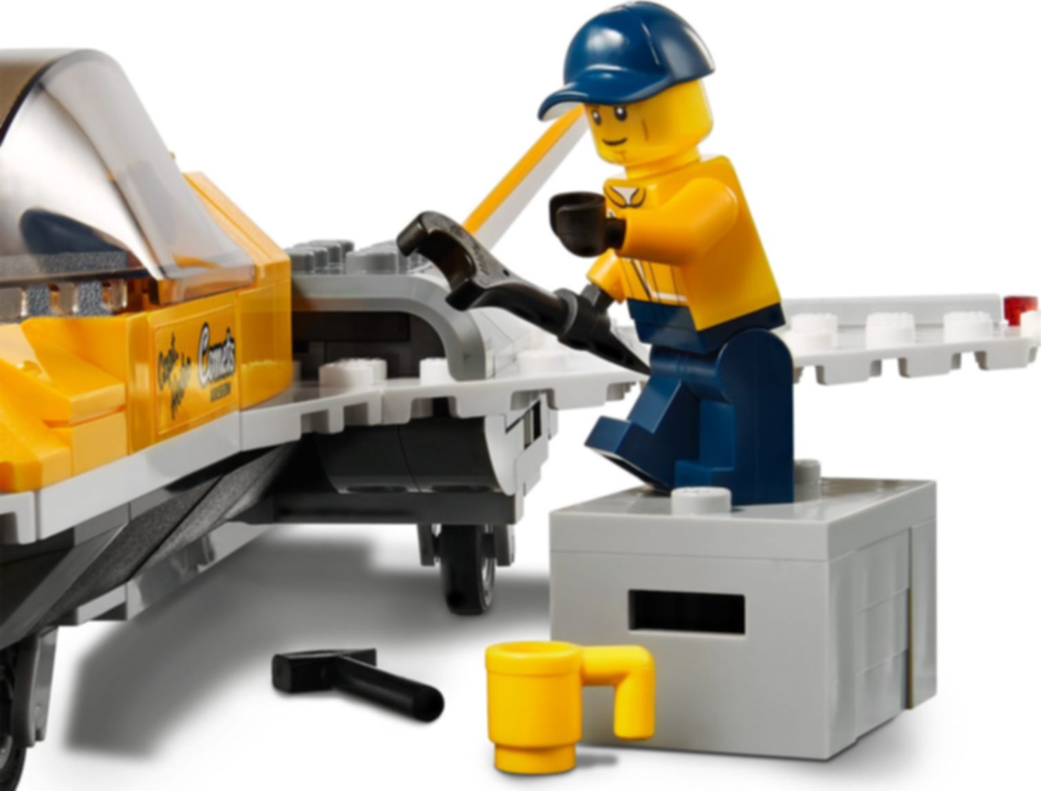 LEGO® City Vliegshowjettransport componenten