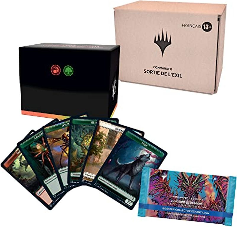 Magic The Gathering - Commander Legends: Battle for Baldur’s Gate - Exit From Exile components