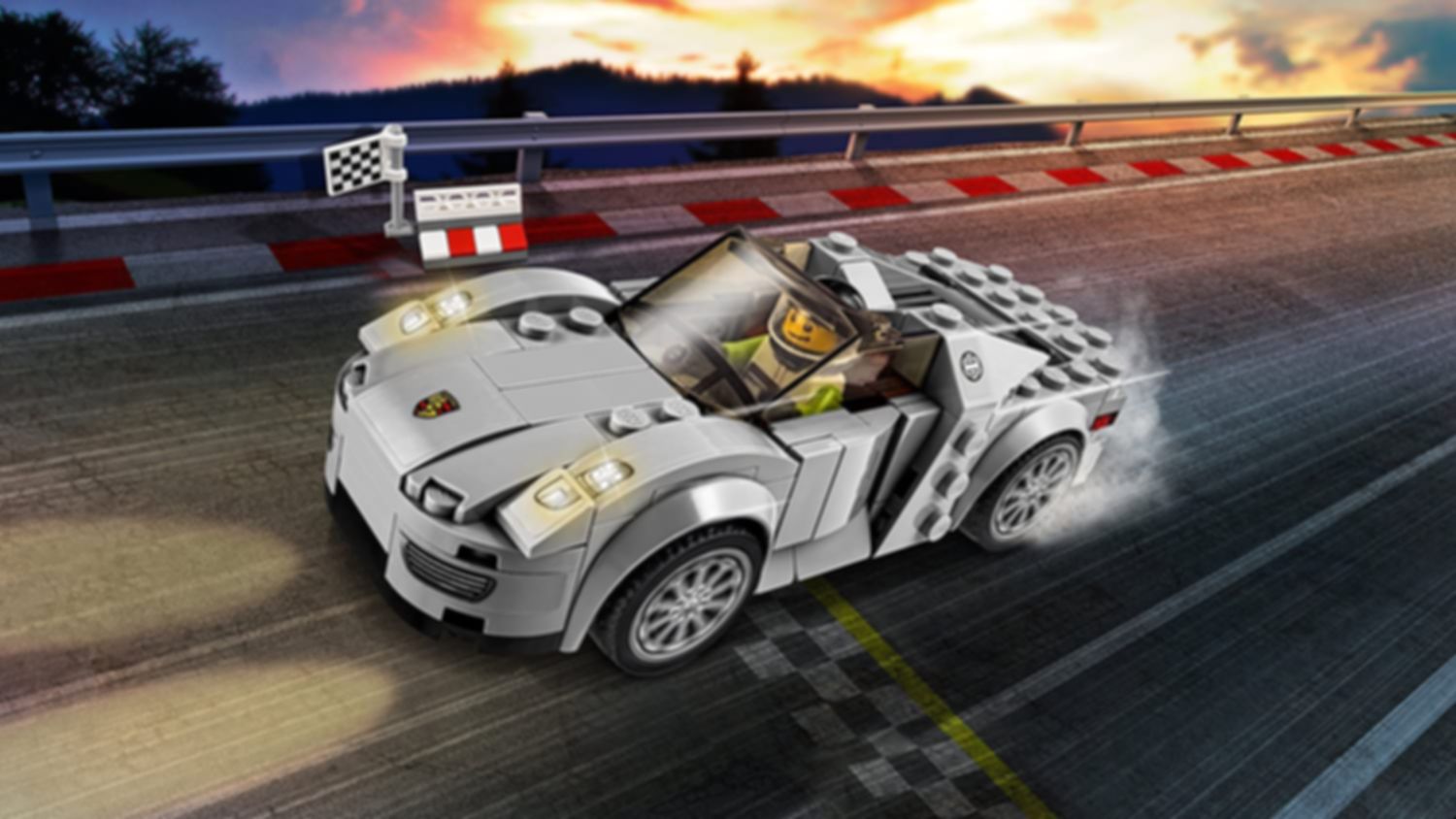 LEGO® Speed Champions Porsche 918 Spyder gameplay