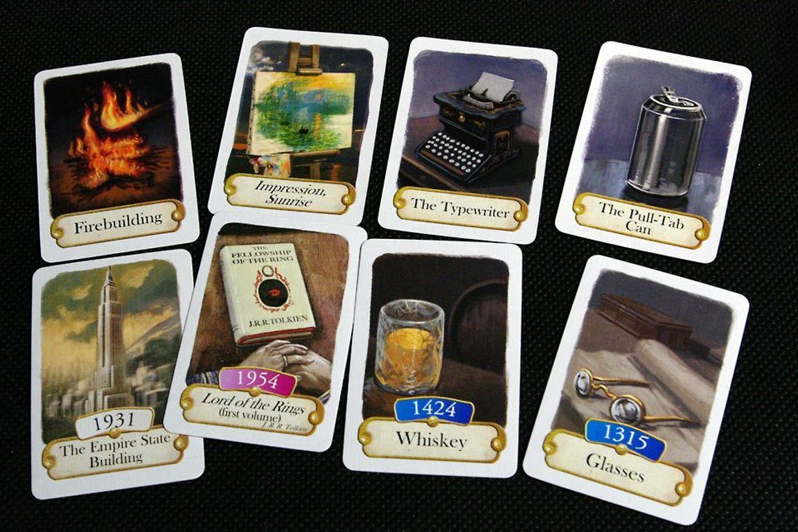 Timeline: Inventions cartes